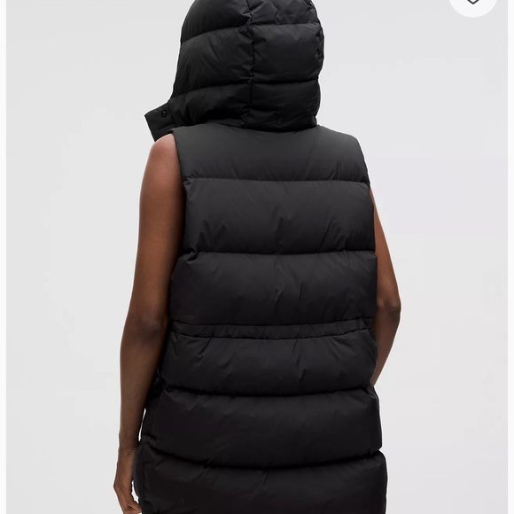 Lululemon Wunder Puff Mid-Length Vest (Black) - Picture 3 of 9